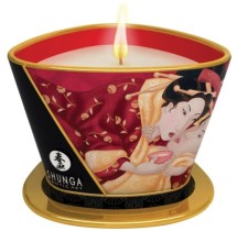 Shunga Massage Candle-Sparkling Strawberry Wine 5.7oz